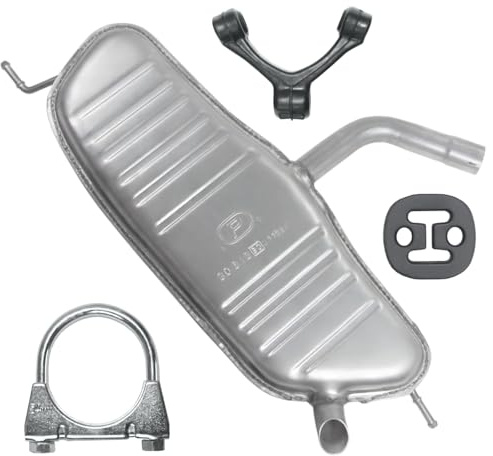 POLMOstrow Auspuff für VW Golf Plus 5 V 2003-2014 | Endtopf, Motoren: 1.6 - 1.6 | Van