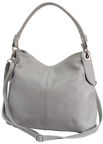 AMBRA Moda Sac à main femme Sac à porté epaule sac à bandoulière sac fourre-tout cuir véritable GL012