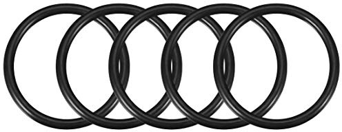 Nitrilkautschuk O-Ring Innendurchmesser 40 mm Außendurchmesser 50 mm Breite 5 mm Runddichtung Schwarz 5 Stück