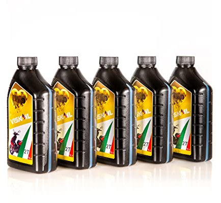 5X1 Litro Olio 2 Moto Tempi Minerale