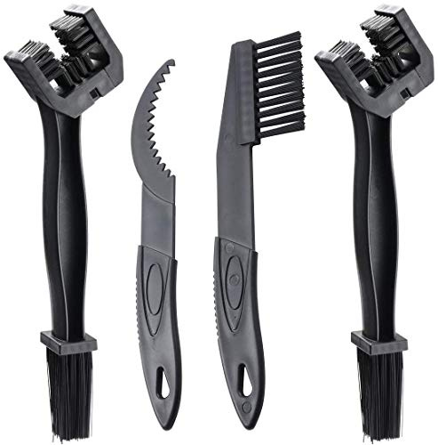 Dymoece Motorcycle & Bicycle Chain Crankset Brush Bicycle Chain Cleaner Tool for Motorcycle MTB Mountain Road Bike