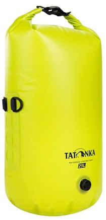 Tatonka WP Stuffbag Valve 15L - Leichter, wasserdichter Packsack mit Rollverschluss und Ventil zur Volumenkomprimierung sowie 15 Liter Volumen