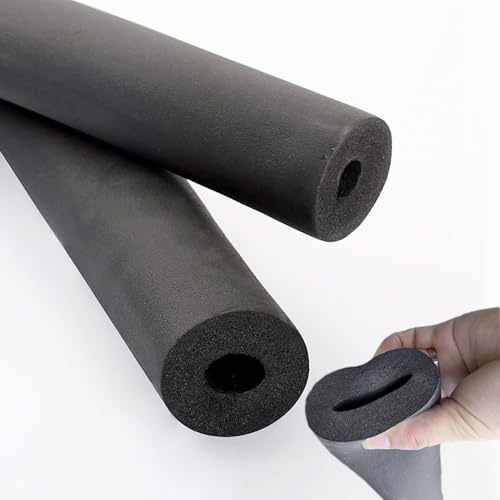 Selbstdichtende Rohrisolierung, Schwarz Schaumstoffschlauch 6mm, 16mm, 20mm, 25mm, 60mm, Flexibel Rohrdämmung Für Klimaanlagen Im Freien, Heißes Und Kaltes Wasser, Industrielle Abdeckungen(25mm ID*20m