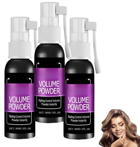 DNEMP Spray Esponjoso y voluminizador, Spray voluminizador para el Cabello sin aclarado, Spray refrescante de Peinado rápido para Aumentar el Volumen