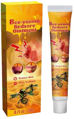 Mnozreo Crème de Traitement des Escarres,Cicatrisante Contre les Escarres,Crème Anti-Escarres,Pommade Escarres Traitement,20G,1PC