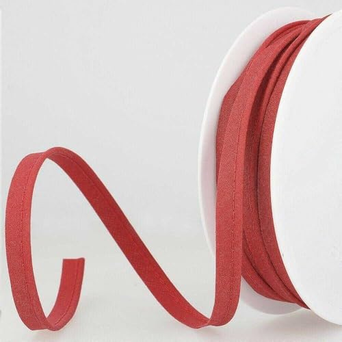 5mm Flanged Cord Piping 801D, 071 Dark Red, 2 Metres
