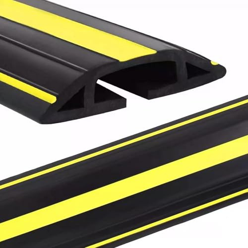 LYXBKSW Protection Cable Exterieur, Passage de Cable, Facile à Dérouler, Rampe Protection Câble pour Garages, Parkings(1m/3.3ft)