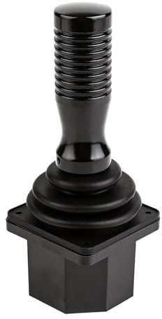 EYRMQWJPC Joystick Industrial, Joystick industrial Hall Rocker SMC45B de 2 ejes con tope circular for maquinaria construcción(Onecolor,Output 485)