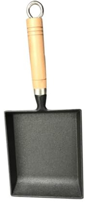 SUPVOX Sartén de Hierro Fundido para Cocinar Huevos y Verduras, Antiadherente sin Recubrimiento, Saludable y Resistente para Uso Diario en Cocina
