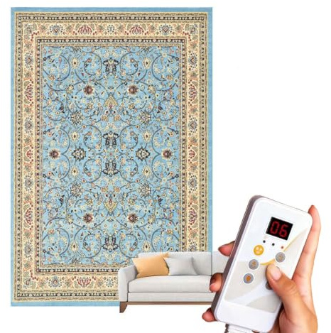Alfombra eléctrica con calefacción de grafeno y tecnología infrarroja