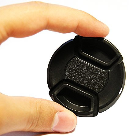 PhotoCentral M.Zuiko ED 12-50mm f3.5-6.3 EZ Plastic/Rubber Standard Zoom Lens Cap Cover Keeper Protector for Olympus Micro Four Thirds