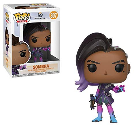Funko Pop! Vinyl Figure Games Sombra - Overwatch - Vinyl-Sammelfigur - Geschenkidee - Offizielle Handelswaren - Spielzeug Für Kinder und Erwachsene - Video Games Fans - Modellfigur Für Sammler