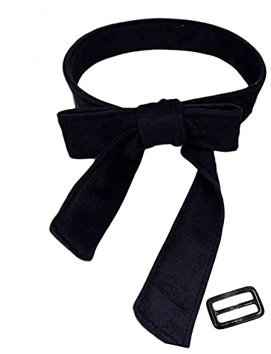 TeeYee Damen Mädchen 4.7cm Breite Winter Taille Band Wolle Vermischung Gürtel