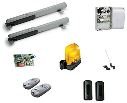 Came Kit A3000 Automazione 230 vac per cancelli a battente per ante fino a 3 m con lampeggiatore e fotocellule 001U7090