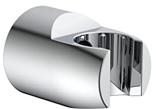 EISL DXZ-04 Brause-Wandhalter, Halterung für Duschkopf, Kunststoff verchromte Duschbrause Halterung, Chrom