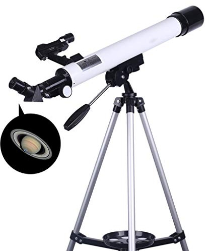 Teleskop För Barn, Refraktorteleskop 50 / 600mm Bärbart Reseteleskop, Med Justerbart Stativ, Nybörjarteleskop För Astronomi, Helt Mångbelagd Optik (Size : Package 1)