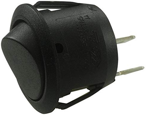 Schalter, Wippe, SPST, ON-OFF | Wippschalter, 1 Stück – R13-112A-02-BB-0A