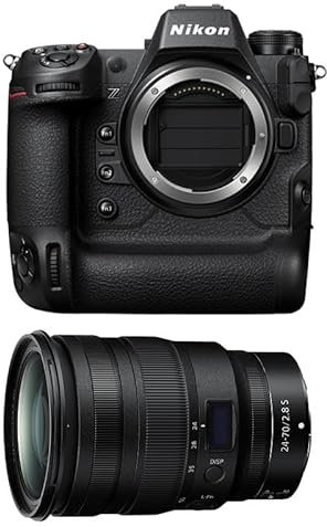 Nikon Z 9 boitier Nu, Appareil Photo Hybride Professionnel (capteur Plein Format 45,7 MP, vidéo 8K, jusqu'à 120 i/s