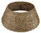 Meisterhome Modèle 3 - Jupe de sapin de Noël - En jonc de mer - Couleur naturelle - Diamètre : 60 cm - Pour support de sapin de Noël