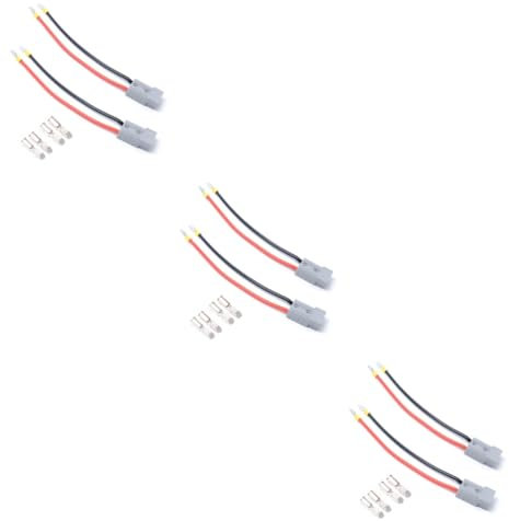 Mobestech Autostecker 3 Stück Paar Netzstecker Verbinder Suite Kabelbaum Steckdraht Umrüsten Batteriepolanschlüsse