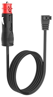 SIGANDG KFZ Kühlbox Kabel Verlängerungskabel,12V/24V,2M | Auto-Kühlschrank-Verlängerungskabel,ICECO, Setpowe, Waeco CF CDF Kompressor Ersatzkabel, Stecker