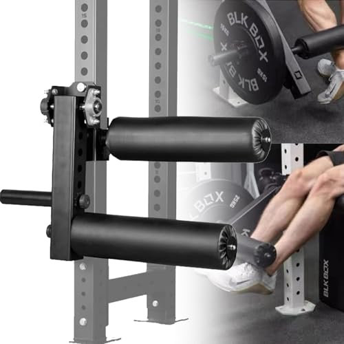 LEONFFS Beinstrecker- und Curl-Maschine, Beinstrecker-Maschine im Sitzen, Verstellbarer Beinstrecker-Aufsatz, Power Cage Rack-Aufsätze für das Beinkrafttraining im Heim-Fitnessstudio