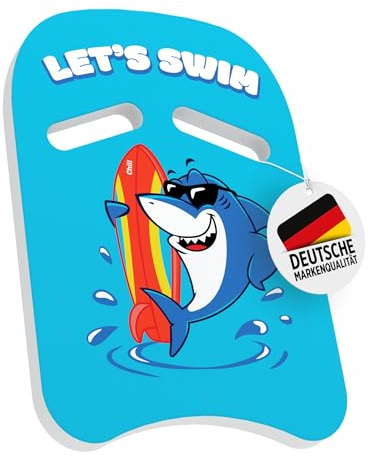 HomeKidsWorld Schwimmbrett Kinder - Schwimmhilfe Kinder 3-6 Jahre - Sichere Schwimmlernhilfe für Jungen und Mädchen im farbenfrohen Design: Für Kinder zwischen 15-45kg geprüft und sicher