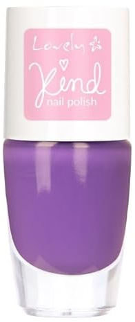 Lovely Kindernagellack, Farbton N1, langanhaltender Nagellack mit glänzender Oberfläche, ideal für den täglichen Gebrauch und besondere Anlässe, 8 ml