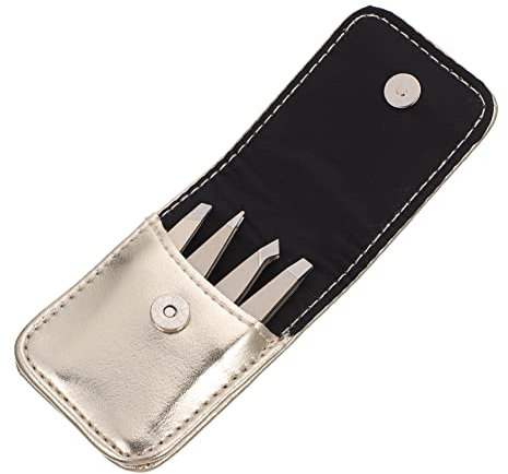 Beaupretty 4stücke Augenbrauenclip Für Haarentfernung Ergonomisch Designed Für Einfachen Gebrauch Zum Trimmen Und Formen Von Augenbrauen