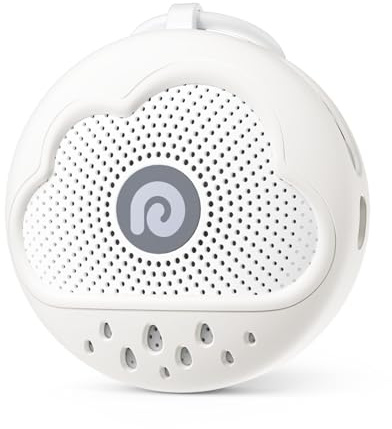 Macchina Rumori Bianchi per Neonato D11Max+ con Copertura in Silicone Senza BPA, 21 Suoni Rilassanti, Macchina Rumore Bianco con Copertura in Silicone Durevole & A Prova di Caduta per Bambini Attivi