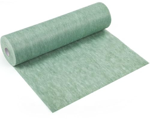 Vlies Tischläufer Eukalyptusgrün, 30cm x 30m Dekoratives Tischband für Hochzeit und Party - Salbeigrün Tischdeko