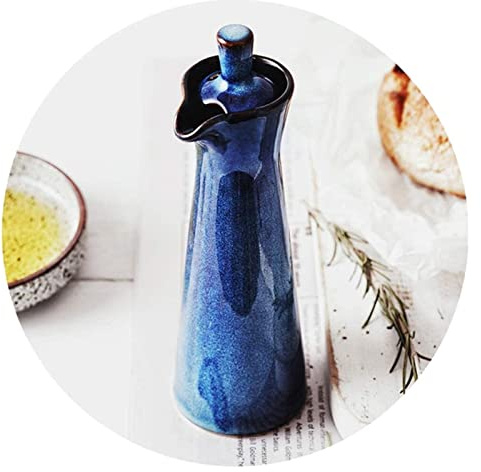 Bouteille distributrice d'huile d'olive, huilier et vinaigre, bouteilles distributrices en céramique pour huile et vinaigre, petite bouteille de sauce soja de 120 ml, vinaigre, huile d'olive, saucièr