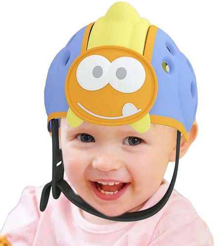 Cascos para bebé para gatear, protección de cabeza de seguridad para bebés, ultraligeros, transpirables, de 6 a 24 meses, para proteger la cabeza
