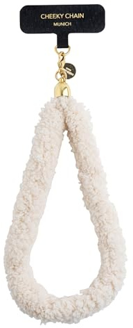 Cheeky Chain Handyanhänger Teddy beige, one Size