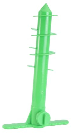 VALICLUD Ancrage de Sable en Plastique ABS Spirale pour Parasol de Plage Base Portable Résistante Vent Accessoire Pied de Parasol pour Plage et Camping