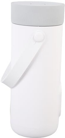 Plyisty Piccolo Bollitore da Viaggio USB Wireless Scaldaacqua Bollente in Acciaio Inossidabile da 350 Ml, Mantenimento della Temperatura per 12 Ore, per L'escursionismo