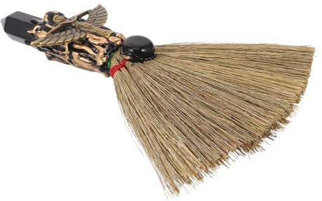 Hemobllo Balai de Table en Pierre Naturelle Brosse Douce pour Nettoyage Intérieur Balai de Bureau Compact
