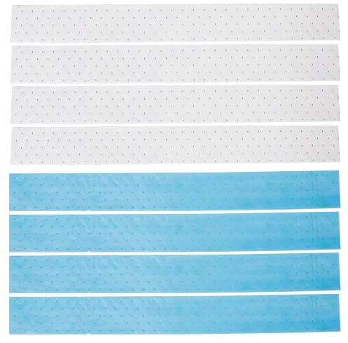 Hoement Absorbente de Aceite 10 Filtros de Papel Material No Tejido y Fundido, Liviano y Resistente para Campana Extractora de Cocina Azul para Uso en Cocina y Restaurante