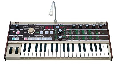 Korg - MICROKorg - 37 Key Analogue Modelling Synthesizer with Vocoder - Grey