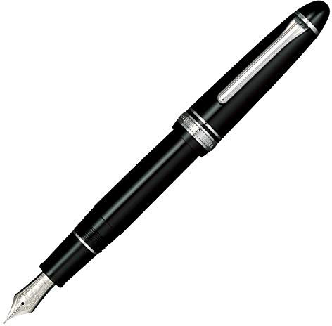 Sailor 1911 Large Silver Series Füller, Schwarz, Chrome, 11-2024-420 - M