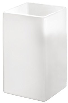 Kleine Wolke 5045 114 852 - Bicchiere portaspazzolini, Colore: Bianco