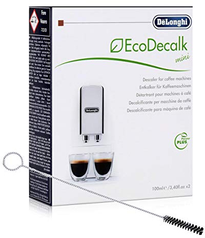 1x Entkalker Delonghi EcoDecalk Mini Power Plus Reinigungsbürste für Kaffeevollautomaten
