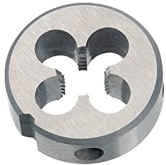 VÖLKEL Rundes Schneideisen DIN 223 (DIN EN 22568) HSS - M 2.3 x 0.4 | Außengewinde | Geschlossene Ausführung (Form B) | metrisches ISO-Gewinde | Schneideisen M2,3 Gewindeschneider