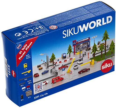 siku 5591, Zubehör-Set City Life, Kunststoff, Multicolor, Vielseitig einsetzbar