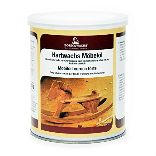BORMA WACHS Natur Hartwachs Möbelöl (500ml)
