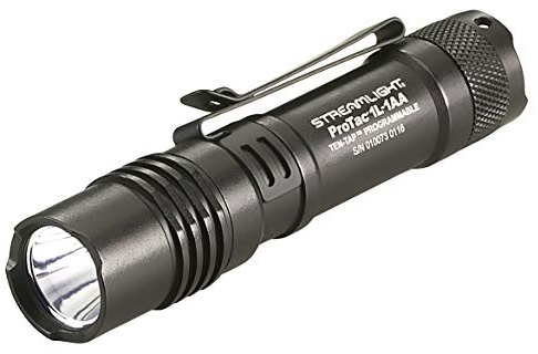Streamlight 88061 ProTac 1L-1AA 350-Lumen Dual Fuel Professional Tactical Light, Black