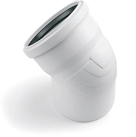 RAUPIANO PLUS Bogen DN 75, 15 Grad