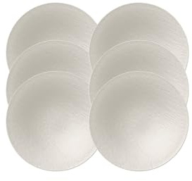 Villeroy & Boch Manufacture Rock Blanc Suppenschale D. 28,7cm 6er Set weiß matt