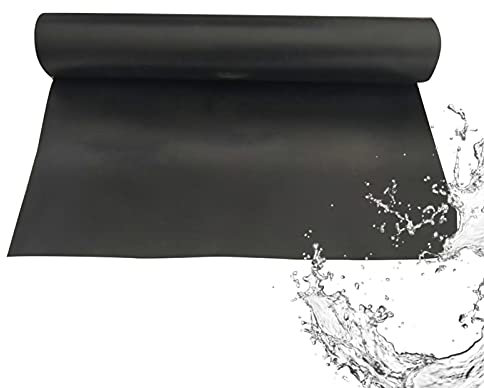 HXFAFA Teichfolie, Langlebig Membran verstärkt UV und witterungsbeständig Folie Fischteichfolie, für Bachläufe Gartenteich 3 x 3ft,3 x 6.5ft,3 x 10ft,3 x 13ft