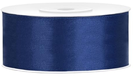 Satinband, urval av 25 färger och 6 bredder på 3, 6, 12, 25, 38 och 50 mm, dekorband som dekoration för bröllop, pyssel, presentinslagning